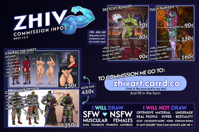Commission info sheet Commission info sheet